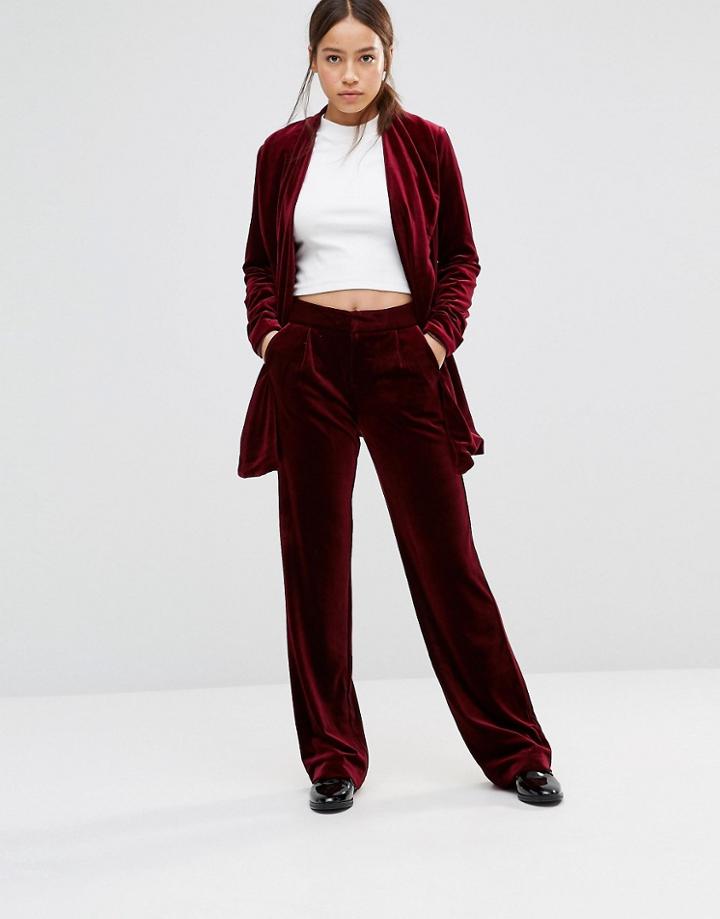 Gestuz Charlie Straight Pants - Red