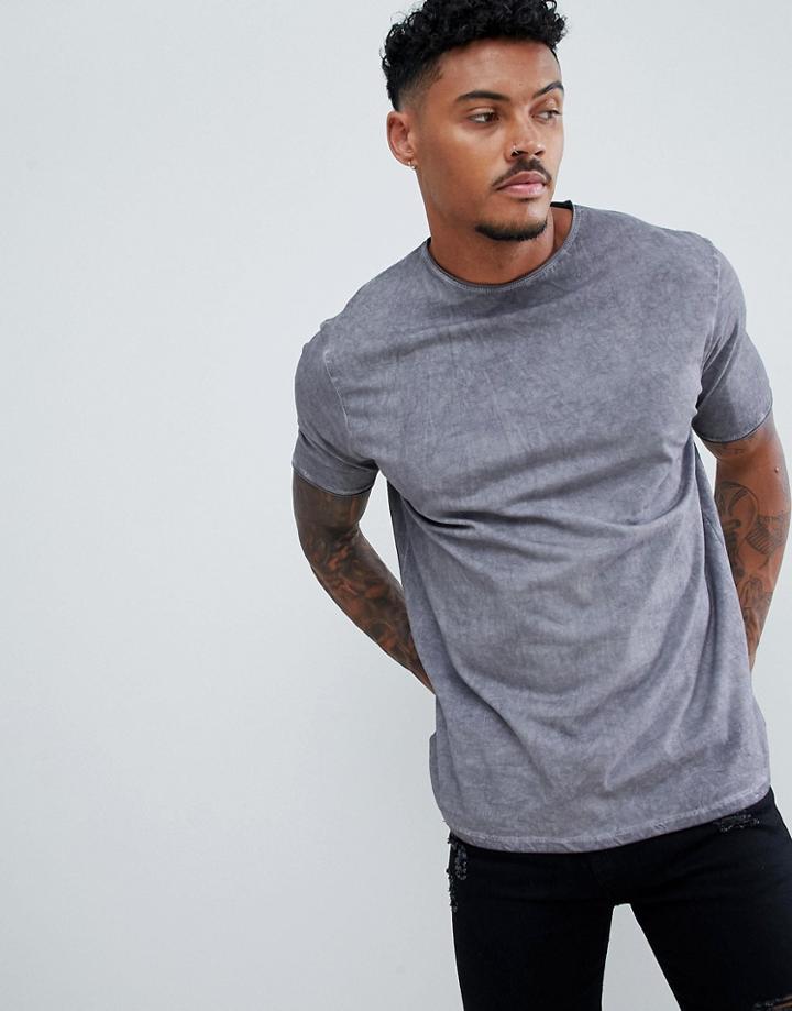 Bolongaro Trevor Acid Wash T-shirt - Black