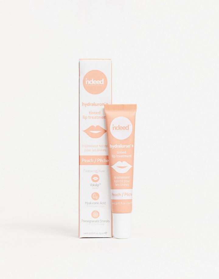 Indeed Labs Hydraluron+ Tinted Lip Treatment - Peach-clear