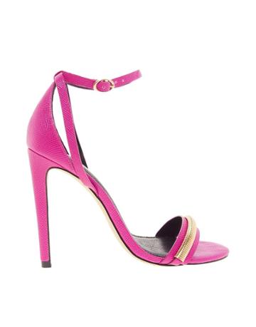 River Island Pink Chain Barely There Sandal