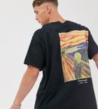Reclaimed Vintage Inspired The Scream T-shirt In Black