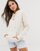 New Look Made You Look Slogan Hoody - Cream