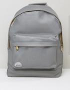 Mi-pac Rubber Backpack In Gray - Gray
