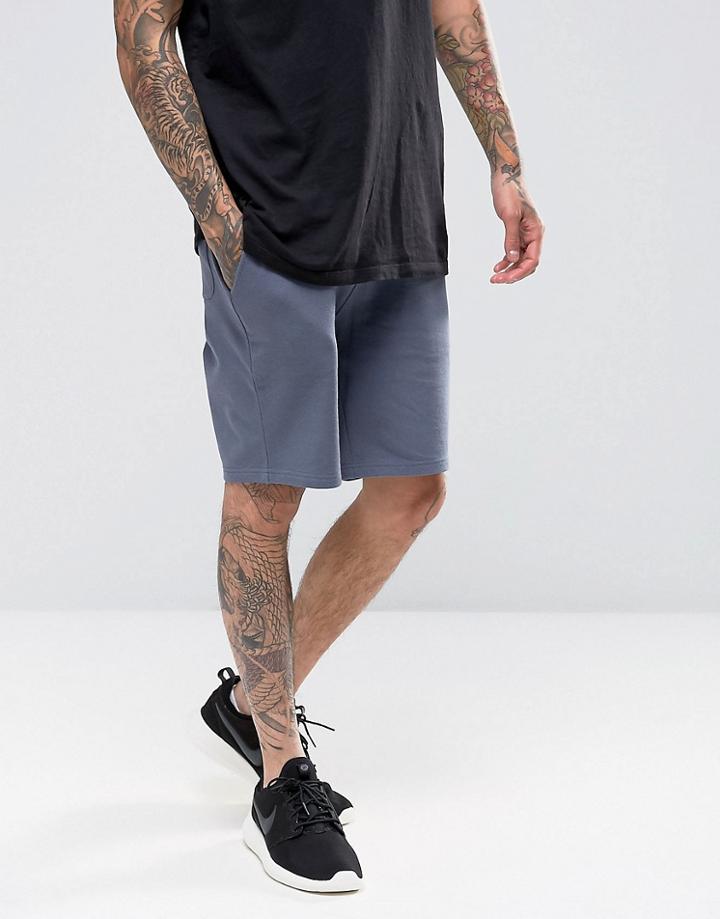Asos Skinny Short In Blue - Blue