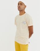 Ripndip Peaking Nermal T-shirt In Cream - Cream