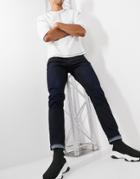 G-star 3301 Straight Tapered Fit Jeans In Dark Wash-blues