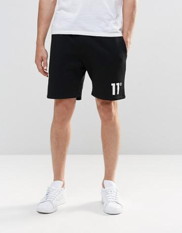 11 Degrees Sweat Shorts - Black