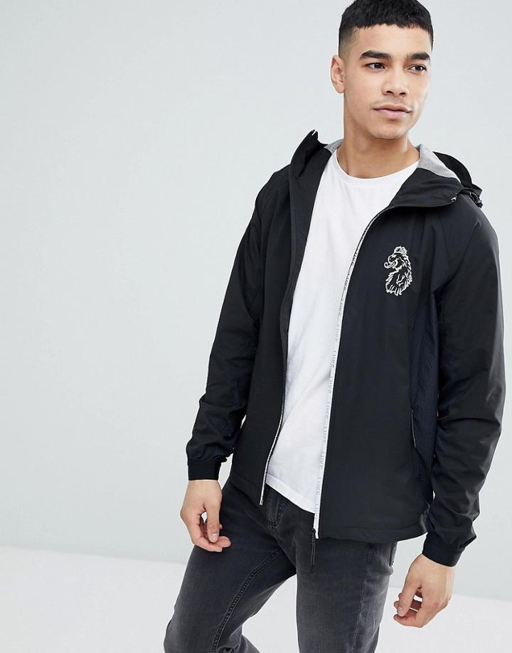Luke Sport Preparation Track Jacket In Black - Black