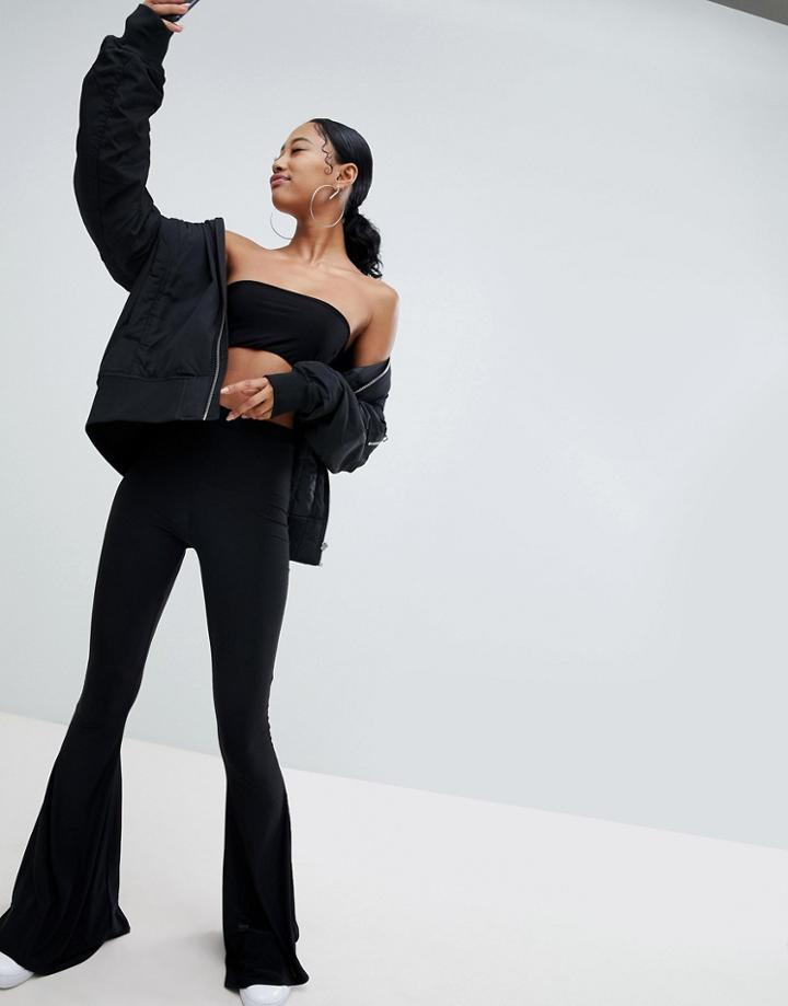 Fashionkilla Flared Pants - Black
