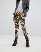 G-star 5622 Elwood X 25 Pharrell Jean In Tiger Print - Multi