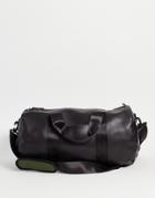 Fenton Barrel Holdall In Black