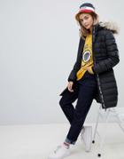 Tommy Jeans Black Padded Jacket - Black