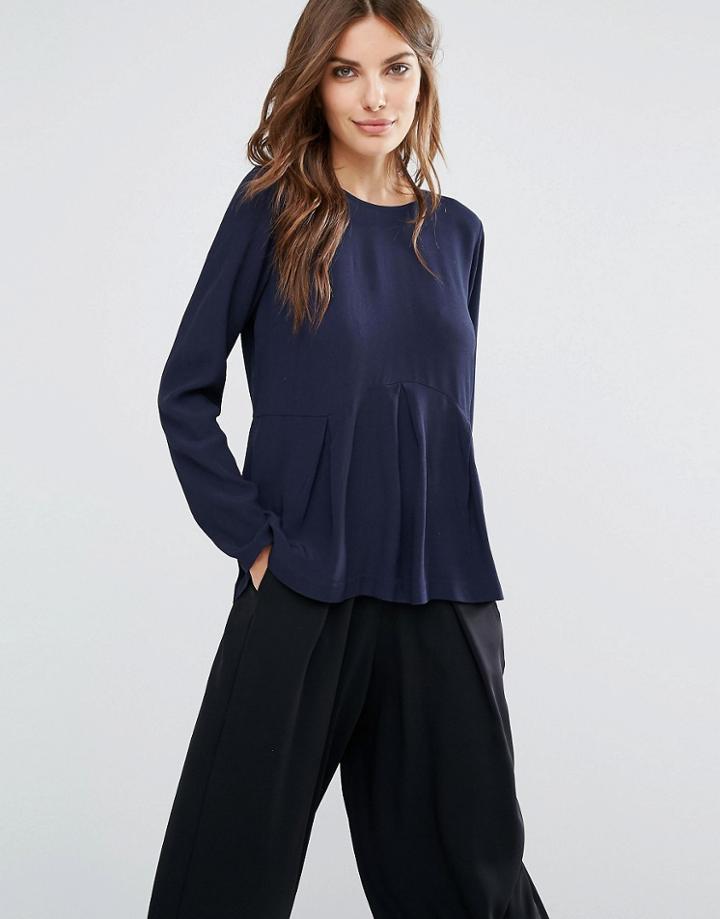 Y.a.s Unia Top - Navy