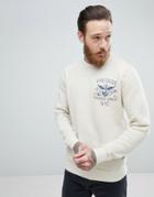 Jack & Jones Vintage Sweatshirt With Chest Graphic - Cream