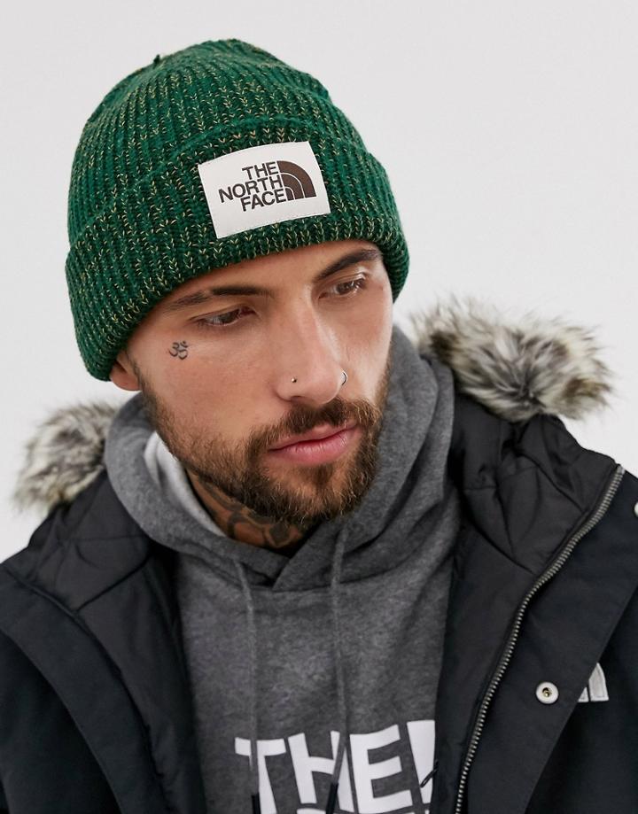The North Face Salty Dog Beanie In Green