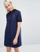Fred Perry Bomber Dress - Blue
