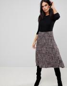 Traffic People 2-in-1 Textured Midi Dress - Multi