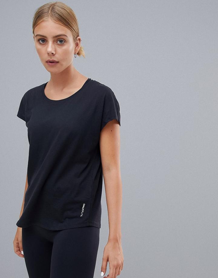 Only Play Loose Short Sleeve Tee - Black