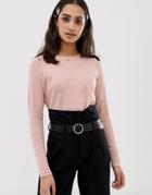 Only Mila Knit Sweater - Pink