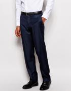 Dkny Classic Fit Suit Pants - Tailor To Fit Hem - Blue