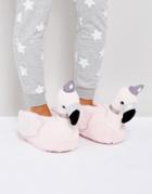 Asos Nala Lake Flamingo Slippers - Pink