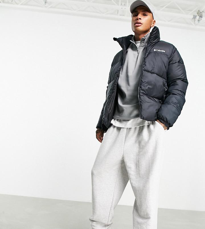 Columbia Puffect Jacket In Black Exclusive At Asos