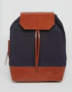 Royal Republiq Bucket Backpack - Navy