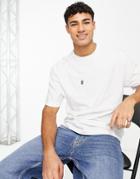 River Island Regular Fit T-shirt In White