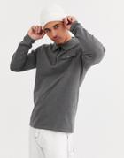 Only & Sons Half Zip Pocket Sweat In Gray