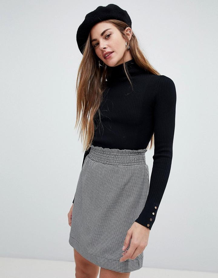 New Look Roll Neck Sweater - Black