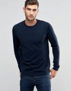 Jack & Jones Premium Crew Neck Sweater - Navy