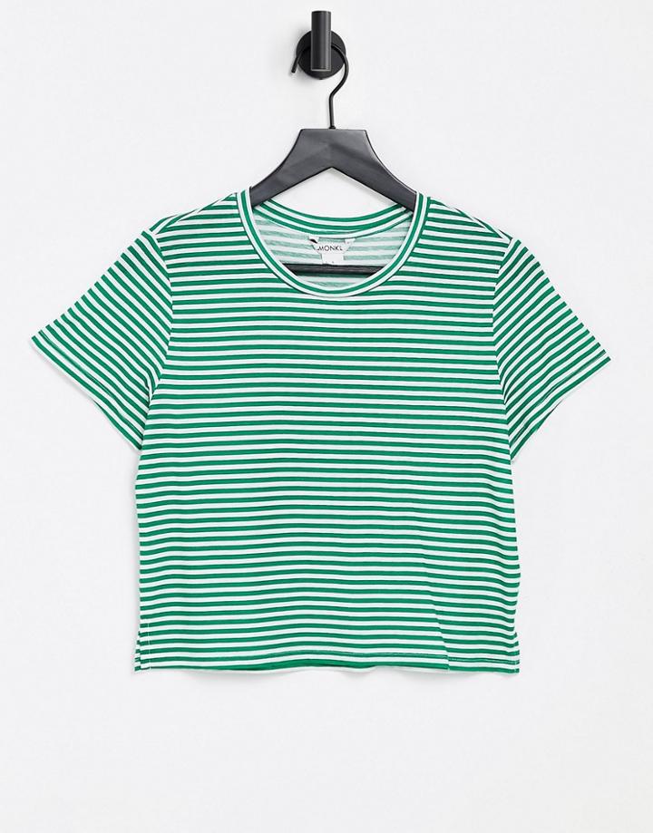 Monki T-shirt In Green