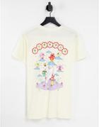 Ripndip Plant Based Back Print T-shirt In Off White