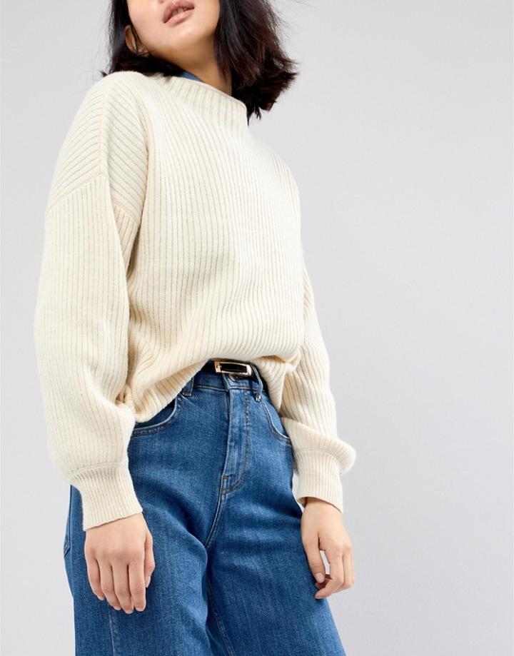 Pieces Thin Belt - Black