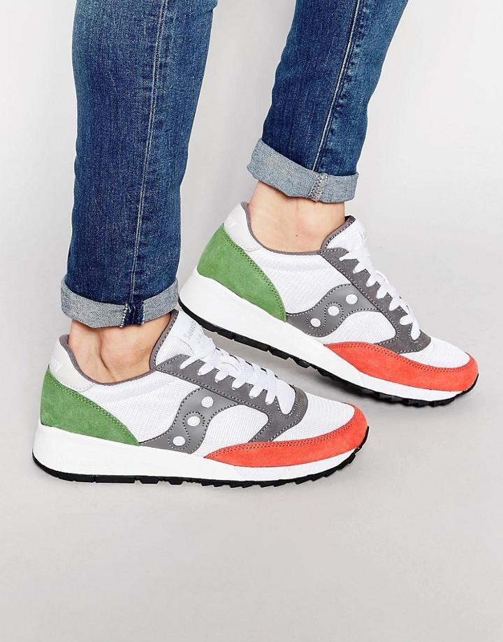 Saucony Jazz 91 Sneakers In White S70216-3 - White