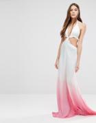 Raga Fairy Dust Cutout Maxi Dress - Cloud Pink