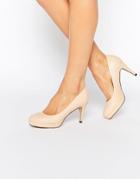 Oasis Platform Pumps - Nude