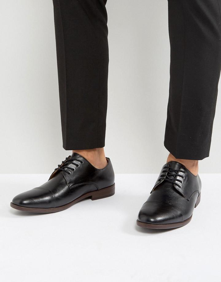 Call It Spring Huttner Toe Cap Shoes In Black - Black