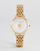 Olivia Burton Ob16fs100 3d Daisy Bracelet Watch In Gold - Gold