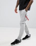 Alpha Industries X-fit Cargo Sweat Pants Slim Fit In Gray Marl - Gray