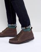 Eastland Seneca Leather Boots In Brown - Brown