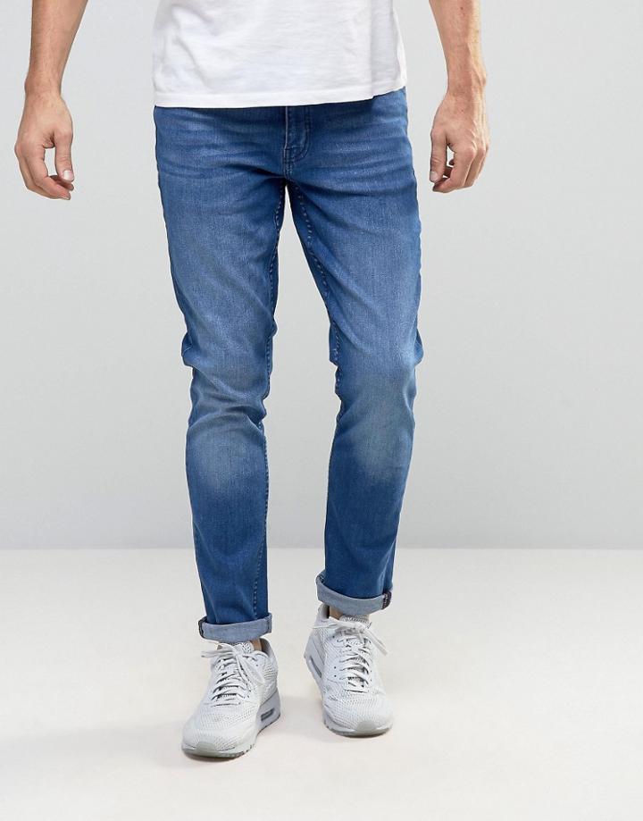 Ringspun Slim Fit Jeans - Blue