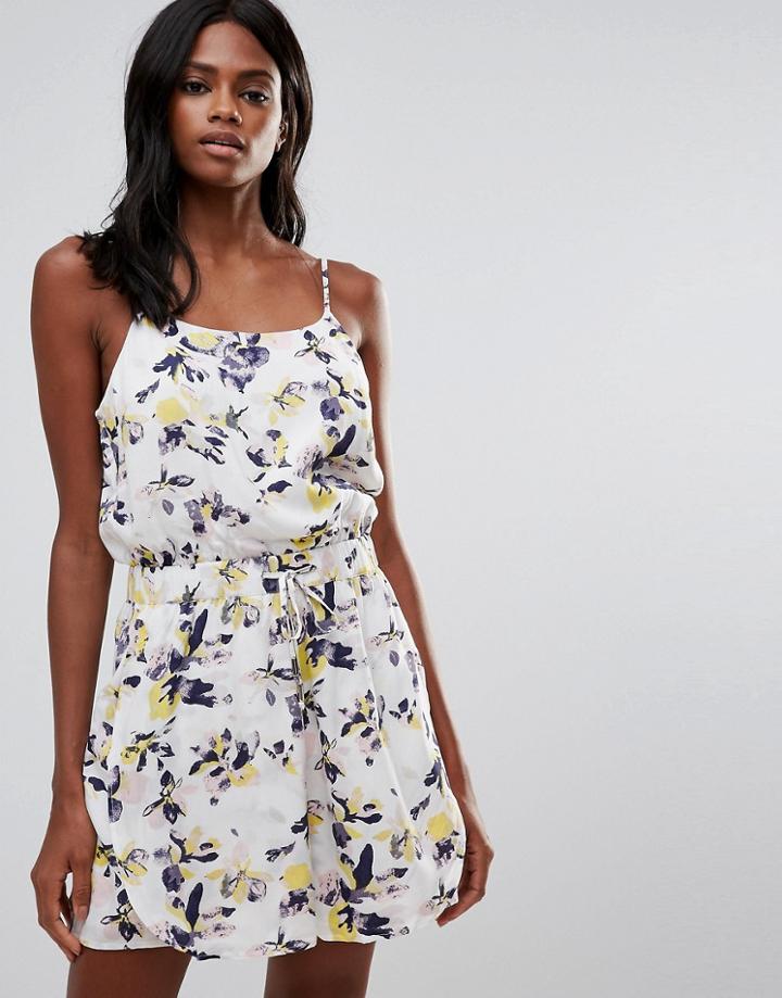 Vila Floral Cami Romper - Multi