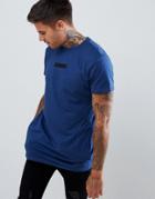 Religion Muscle Fit T-shirt With Hidden Pockets - Navy