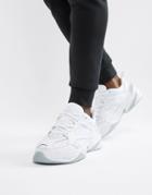 Nike M2k Tekno Sneakers In Triple White