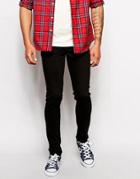 Cheap Monday Skinny Jeans In Narrow Fit - Black
