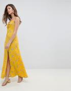 Brave Soul Poppy Maxi Dress-yellow