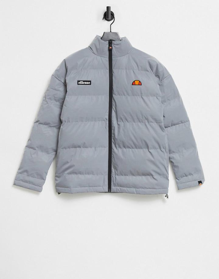 Ellesse Reflective Puffer Jacket-grey