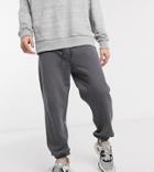 Collusion Jogger In Charcoal Gray-grey