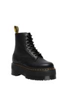 Dr Martens 1460 Pascal Max Flatform Boots In Black